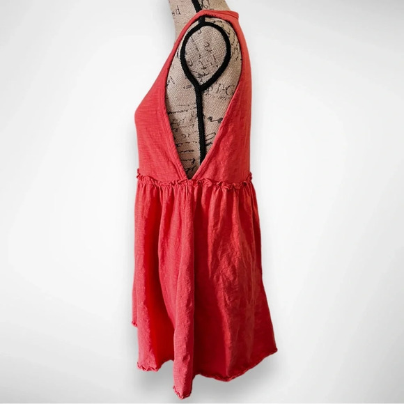 FOREVER 21 Women's Rust/Orange Sleeveless Skater Mini Dress Medium | EUC - Picture 5 of 8